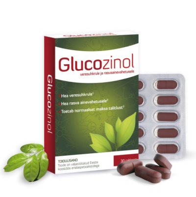 Glucozinol tabletid N30 veresuhkur ja rasvainevahetus