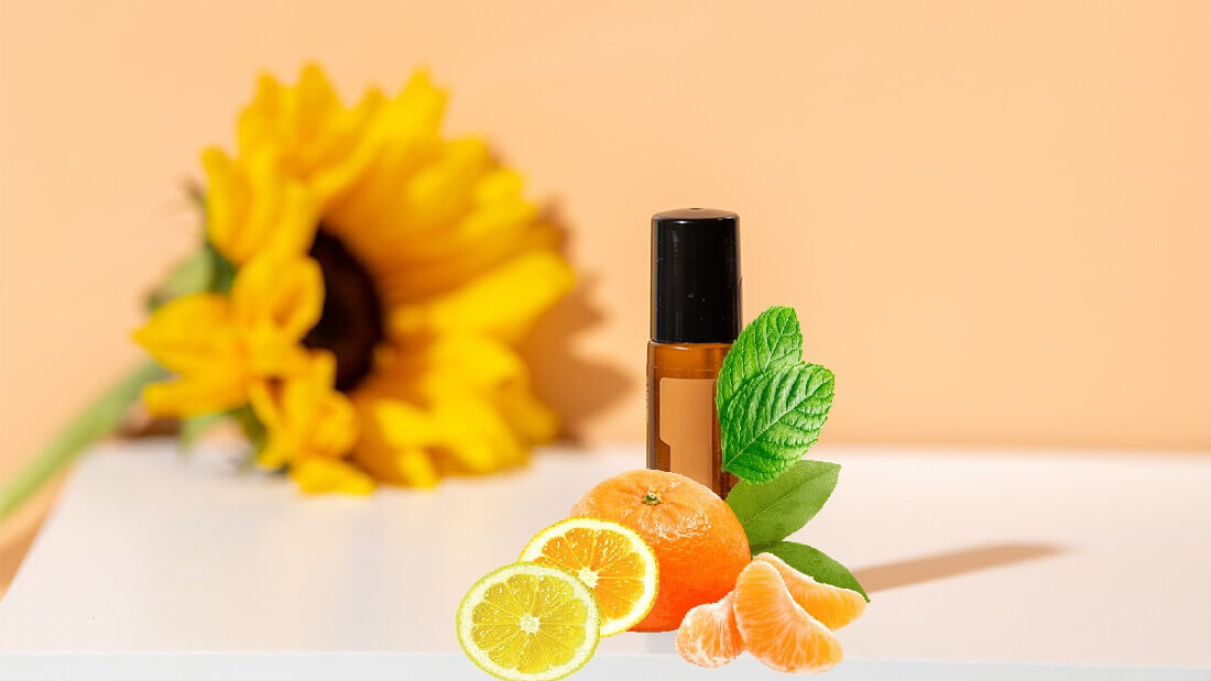 Motiveeriv eeterlike õlide segu 10 ml rullik