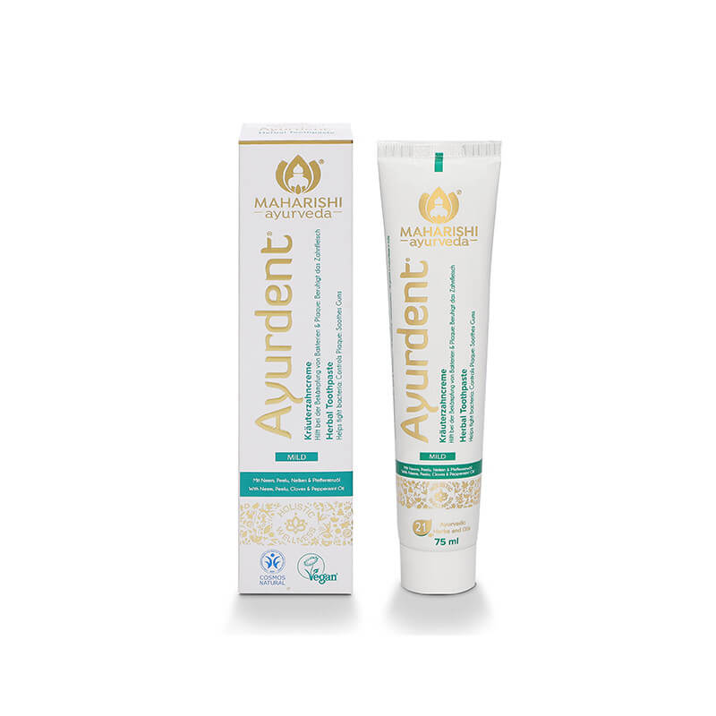 Ajurveeda hambapasta Ayurdent Mild (fluori vaba) 75 ml