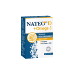 NATEO D3 + Omega-3 kapslid N60 (Sagitus)